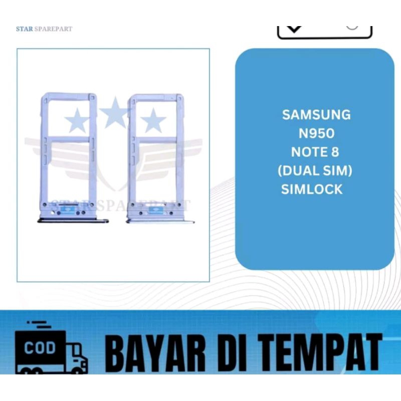 Jual 0SIMLOCK SAMSUNG N950 / NOTE 8 ( DUAL SIM ) | Shopee Indonesia