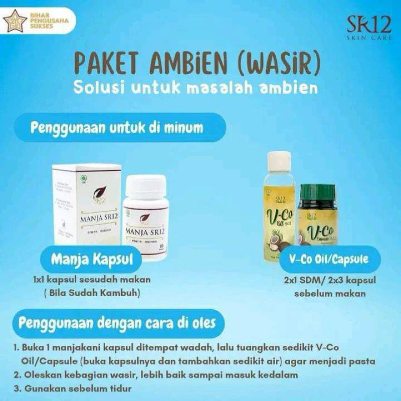 Paket Ambeien / Wasir SR12