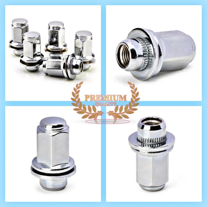 Jual MUR RODA RACING LUG NUT MOBIL TOYOTA INNOVA REBORN FORTUNER HILUX ...