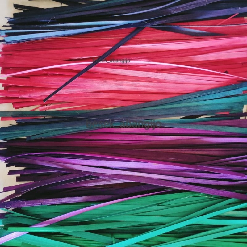 Jual iratan bambu random 50 pc bahan kerajinan tangan | Shopee Indonesia