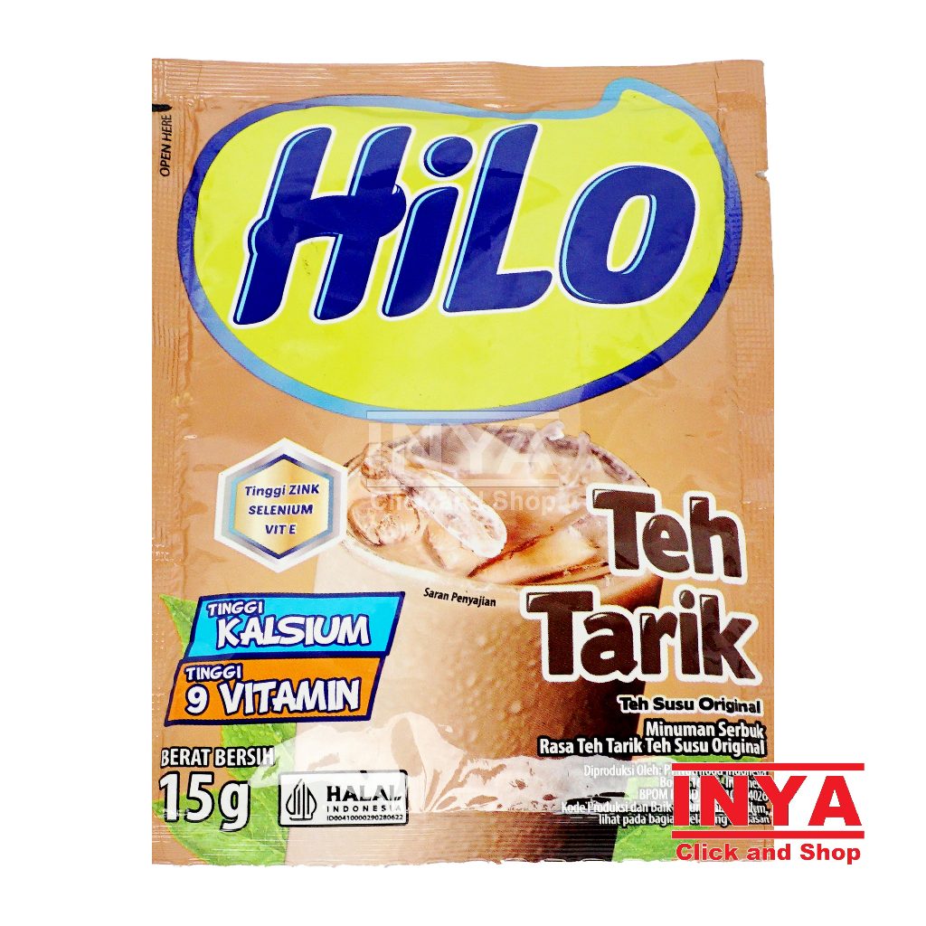 Jual Hilo Susu Teh Tarik 14gr Sachet - Susu Bubuk - Milk Powder ...