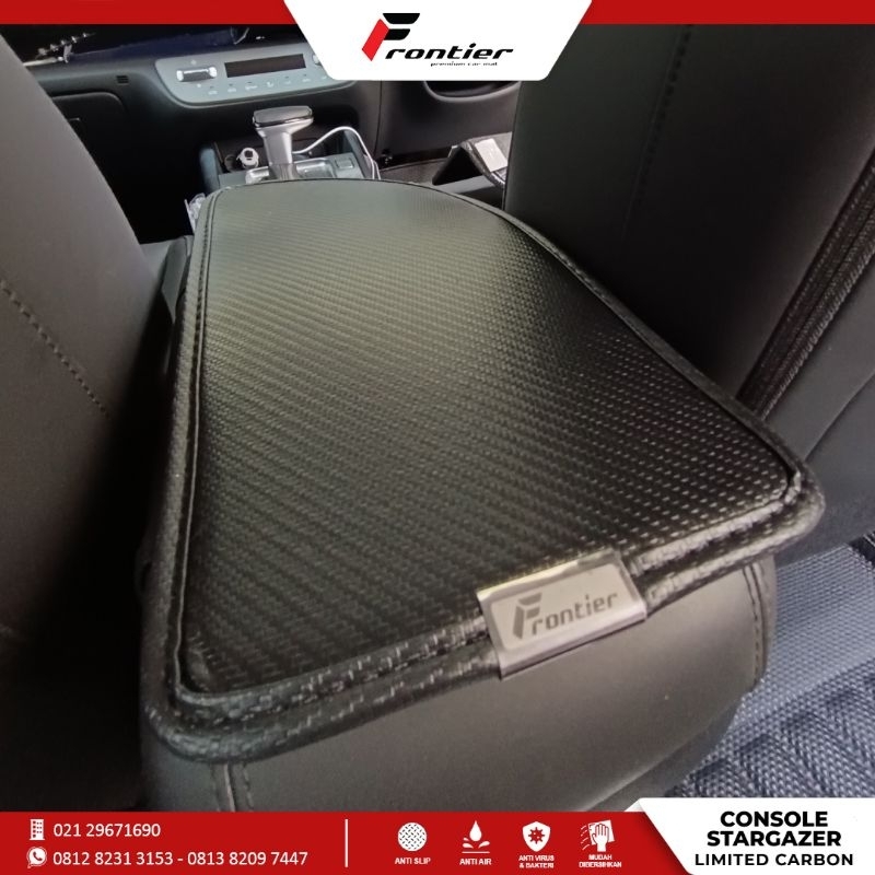 Jual Cover Console Depan untuk Yaris Cross Type Limited Carbon Dengan ...