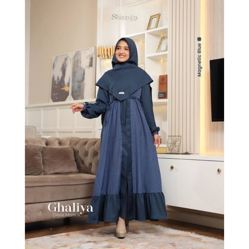 Jual GHALIYA DRESS MOM MODEL A BY SHIZZYCA INDONESIA | Shopee Indonesia