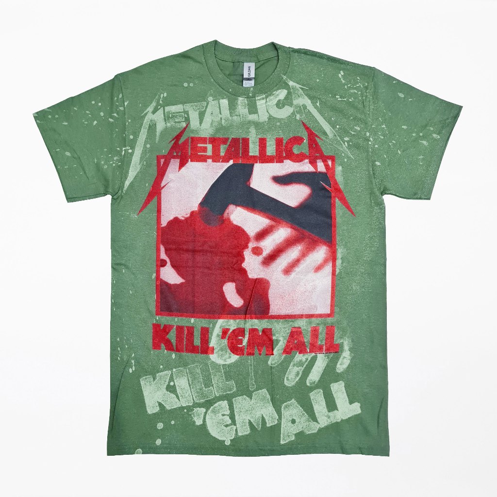 Jual Official Metallica - Kill Em All Men T-Shirt | Shopee Indonesia