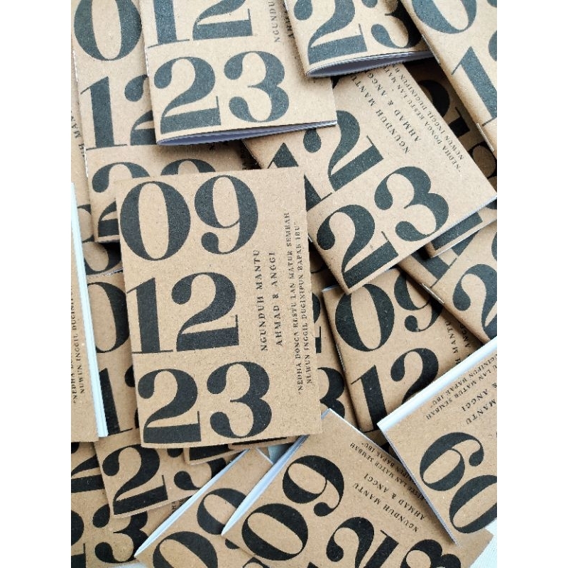 Jual Custom Simple Mini Notebook Wedding |Birthday Souvenir | Souvenir ...