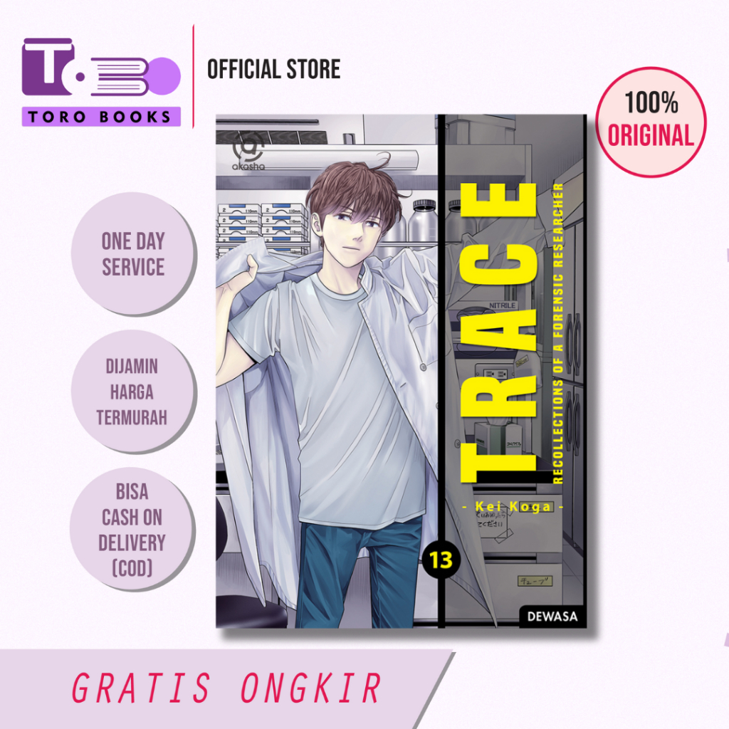 Jual Komik Trace, Recollections of A Forensic Researcher ( ready banyak ...