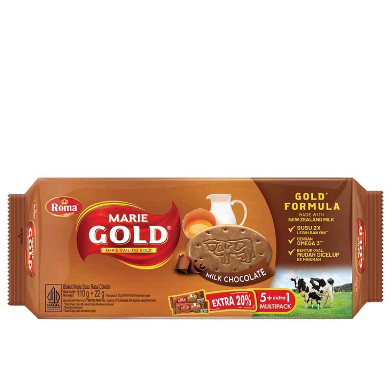 Jual Roma marie gold cokelat 130g | Shopee Indonesia