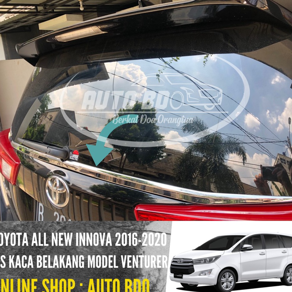 Jual List Lis Kaca Belakang All New Innova Reborn 216 218 Chrome ...
