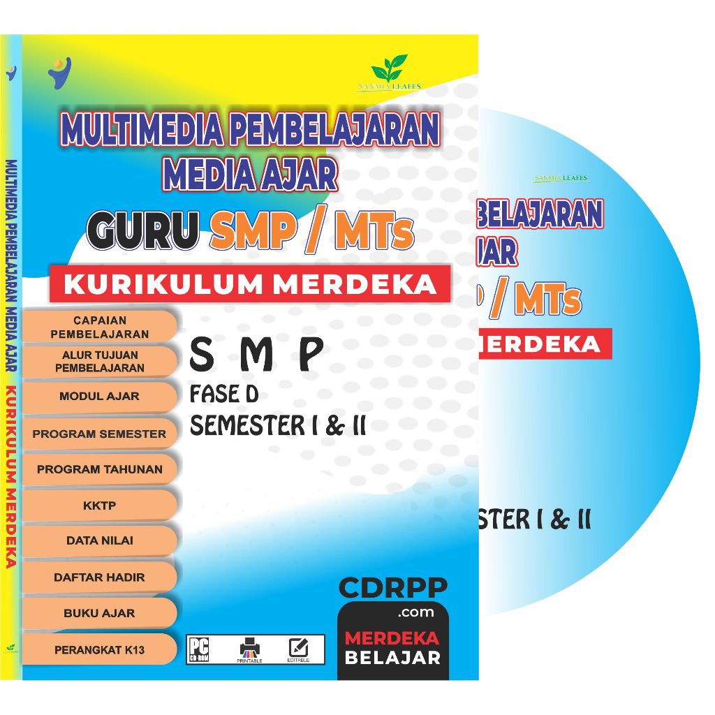 Jual CD RPP SMP Kurikulum Merdeka Lengkap | Shopee Indonesia