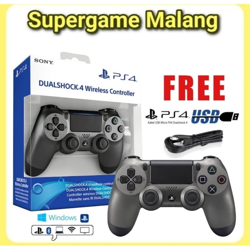 Stik PS Ori PS4 Original Dualshock Wireless Controller Garansi Indonesia