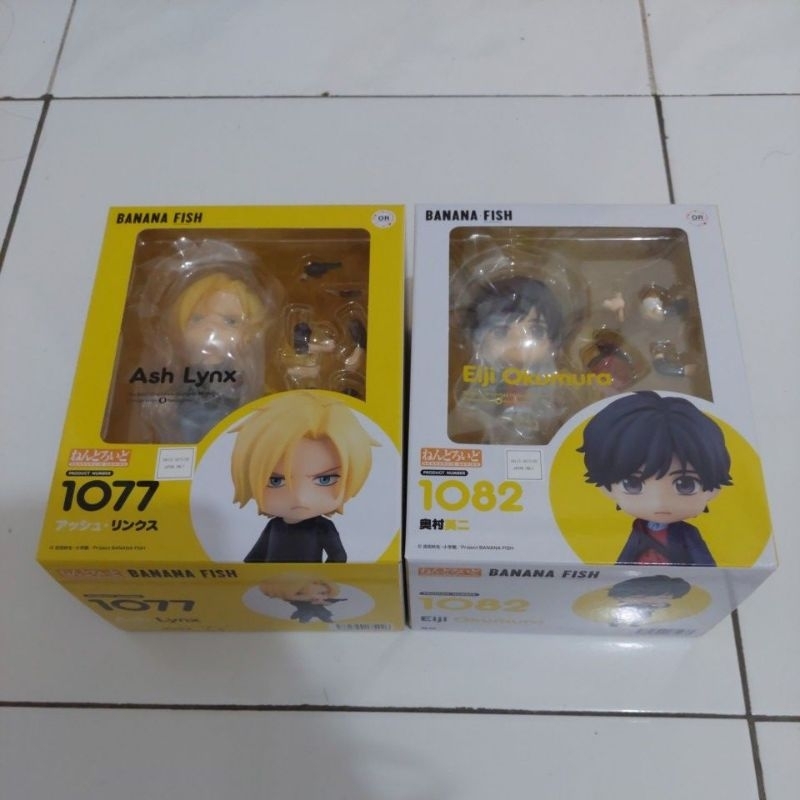 Jual Nendoroid Banana Fish Ash Lynx + Eiji Okumura | Shopee Indonesia