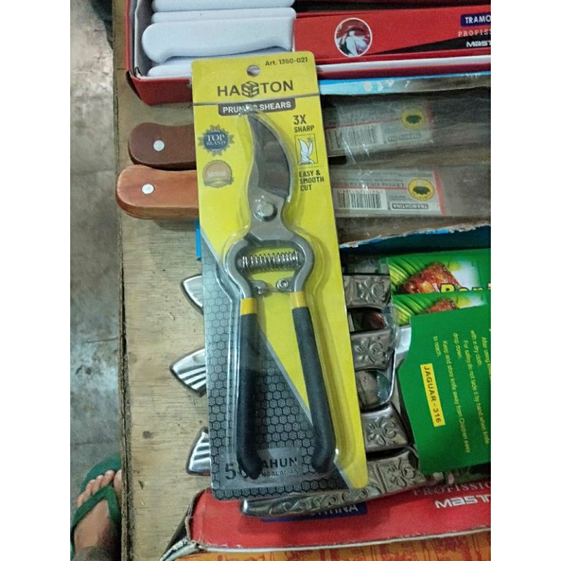 Jual Gunting Dahan/Gunting Tanaman Haston Prohex/PRUNING SHEAR | Shopee ...
