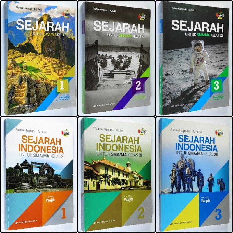 Jual SEJARAH / SEJARAH INDONESIA UNTUK SMA/MA KELAS X, XI, & XII ...