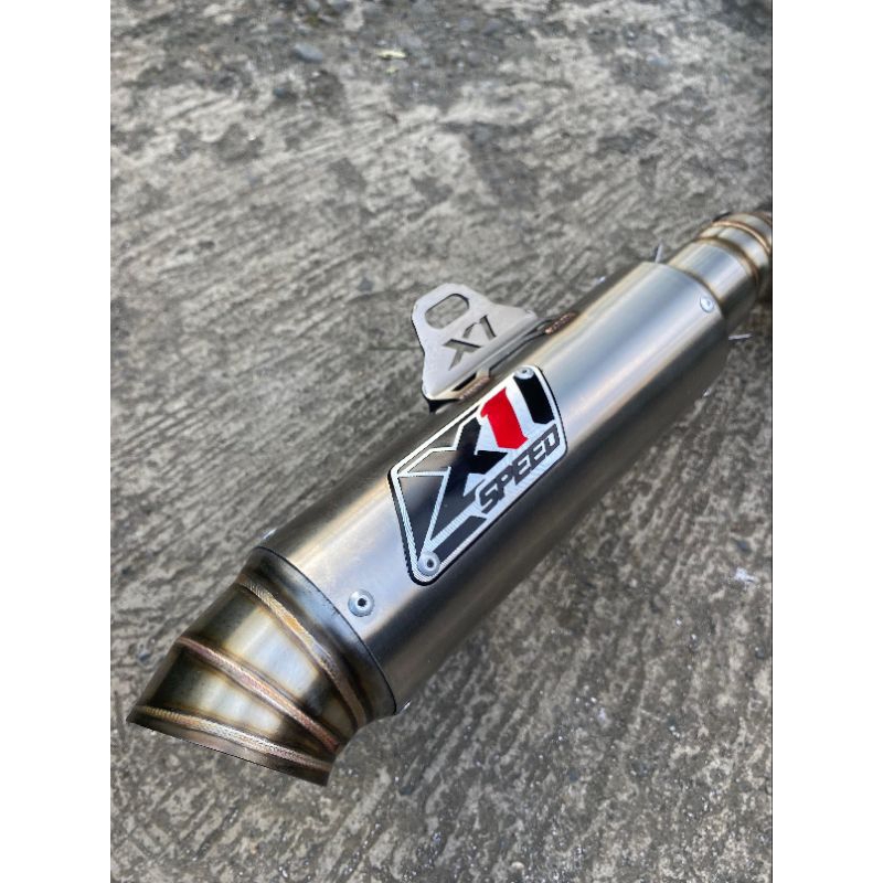 Jual knalpot racing MX king Malaysia Stell Original X1 Speed Slinser ...