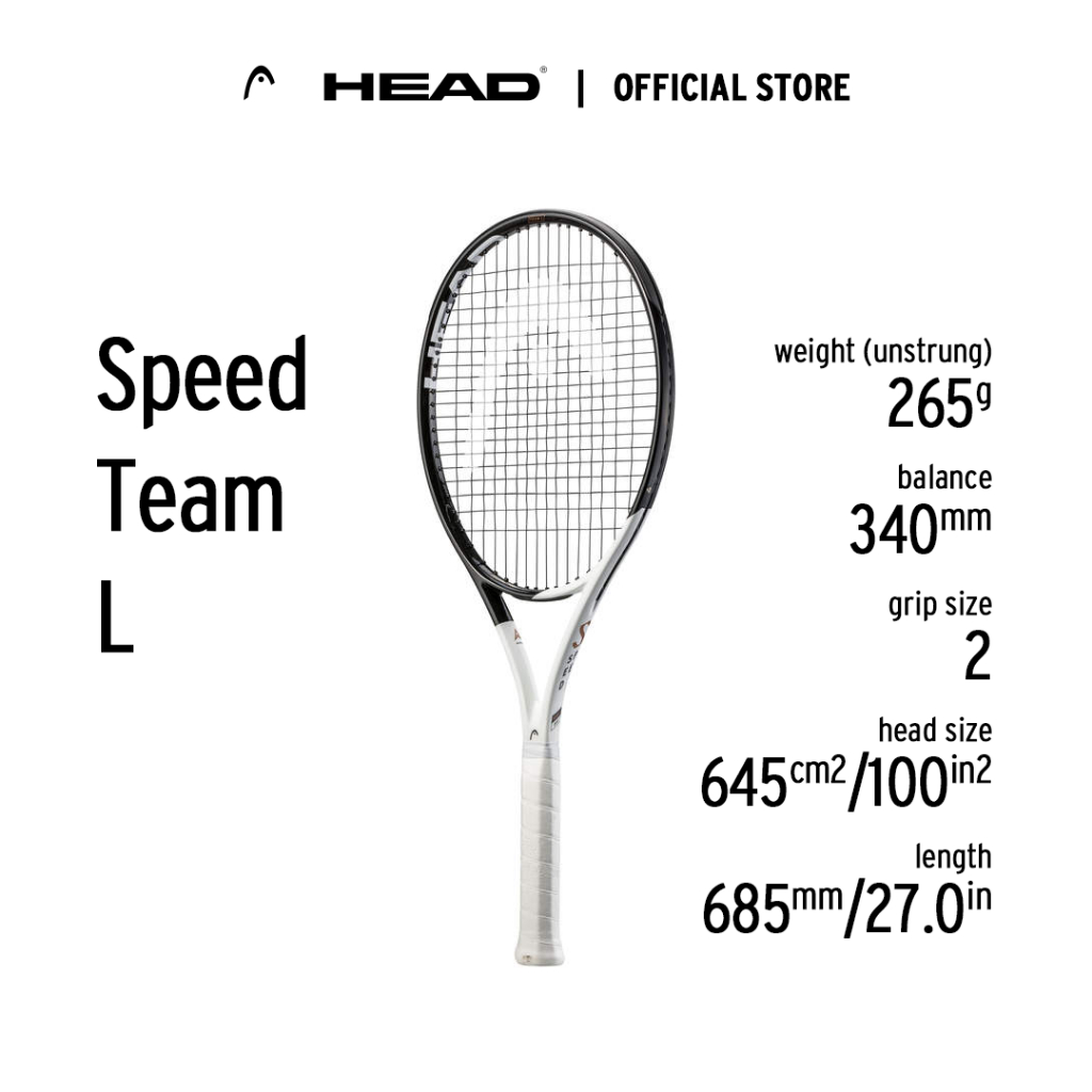 Jual HEAD Racket Speed TEAM L 2022 - Raket Tennis Tanpa Senar | Shopee ...