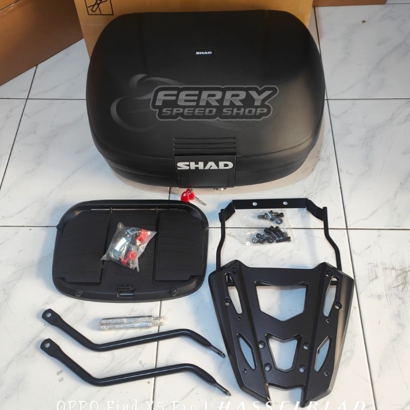 Jual Paketan box shad sh42 sh 42 plus bracket box Aerox new old ...