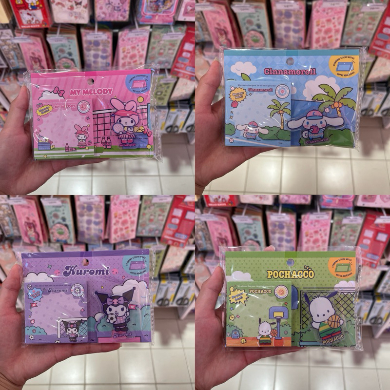 Jual Miniso x Sanrio ‼️ Standing Sticky Notes / Notes Standing Sanrio ...