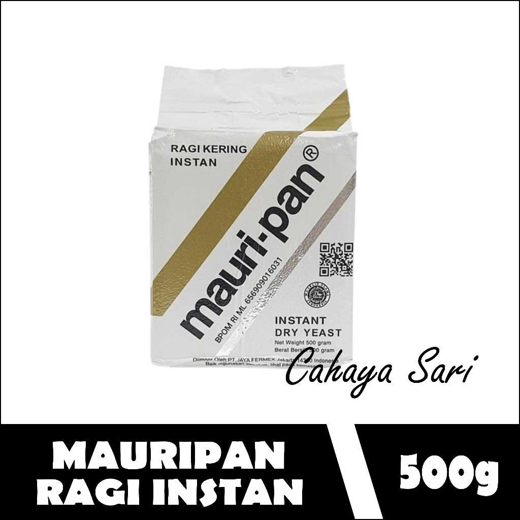 Jual Mauripan Ragi Kering Instant Dry Yeast 500gr/ Pengembang Roti atau ...