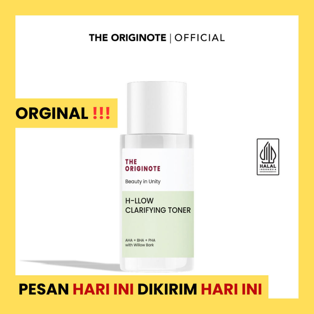 Jual (ORIGINAL) The Originote H-llow Clarifying Toner - Exfoliating dan ...