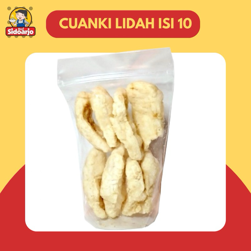 Jual Cuanki Lidah Isi 10 Toping Baso Aci Toping Seblak Shopee Indonesia