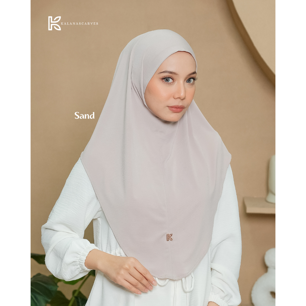 Kalana Scarves Saba Bergo Hijab Bergo Instan Tanpa Pet Jersey Premium