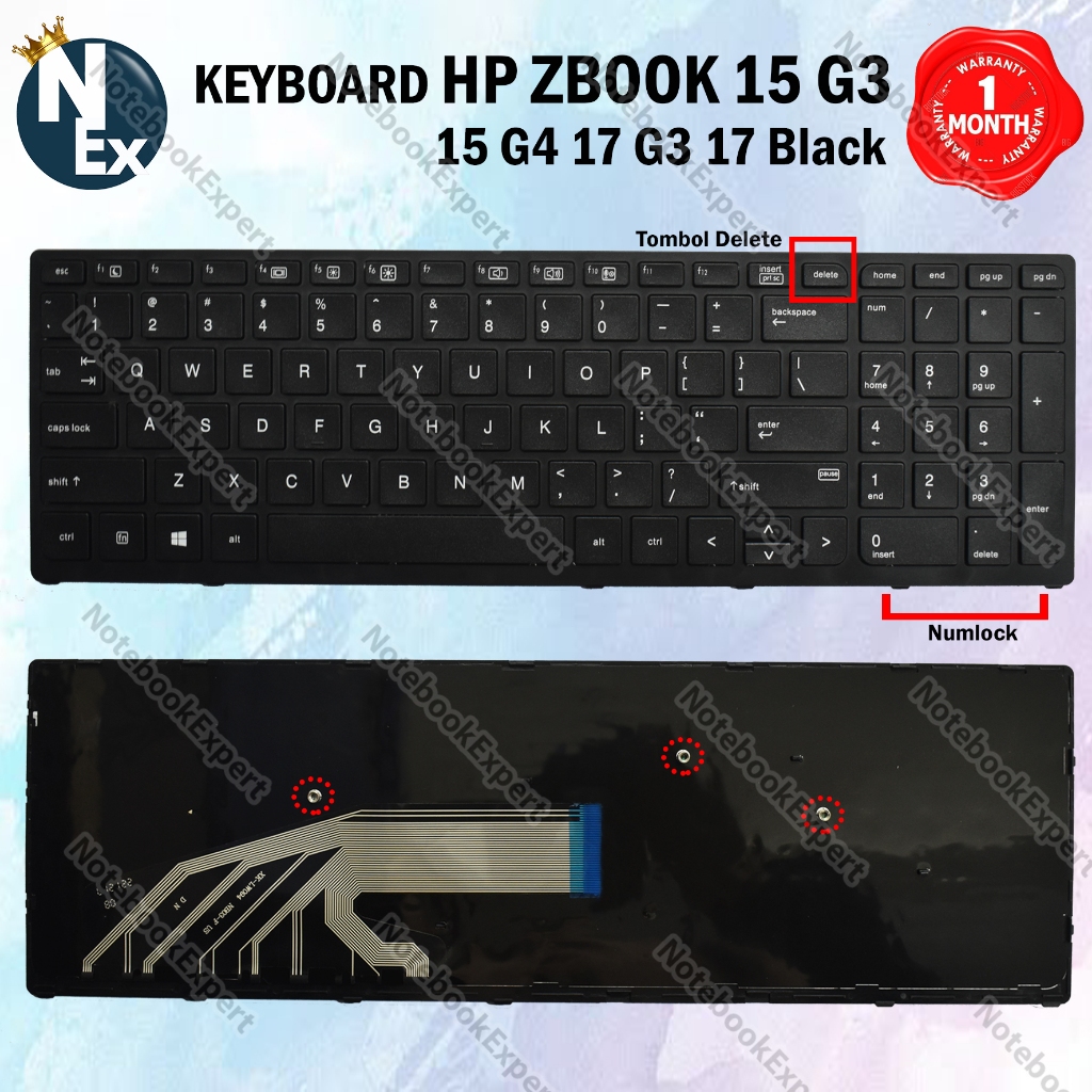 Jual Keyboard Hp Zbook G G G Black Shopee Indonesia