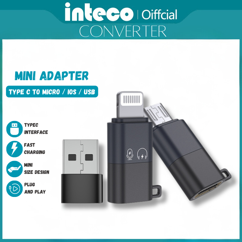 Jual Usb Otg Type C To Micro Ios Usb Adaptor Fast Transfer Converter