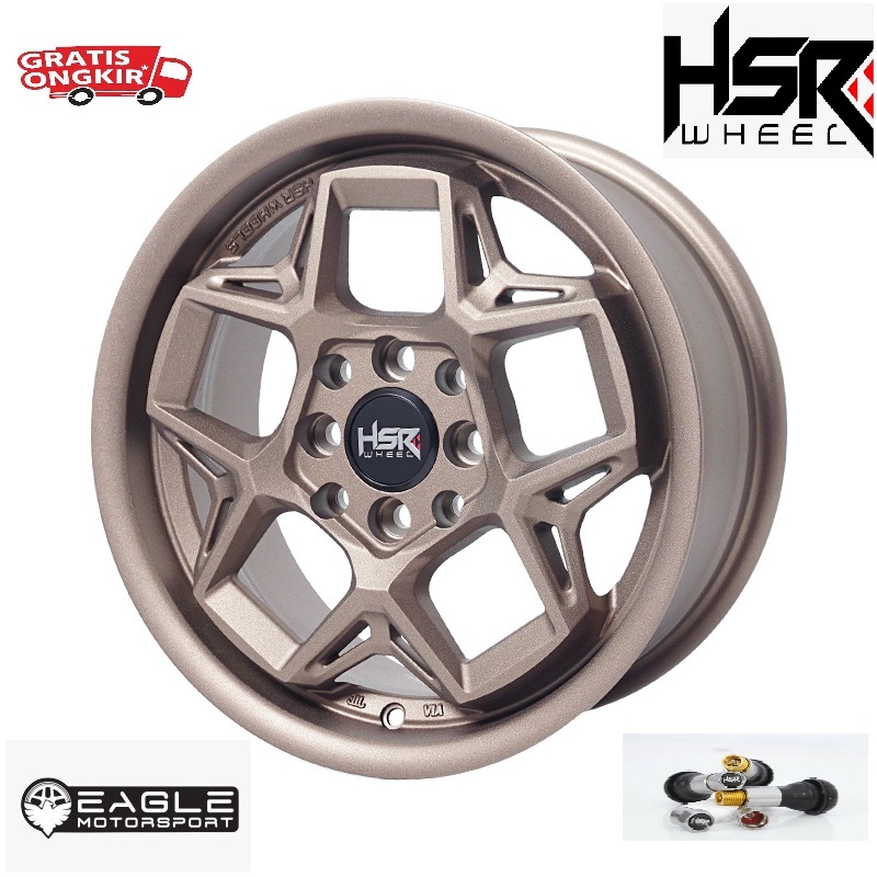 Jual Velg Mobil R15 Untuk Avanza Jazz Brio Xenia Dll HSR Wasile ...