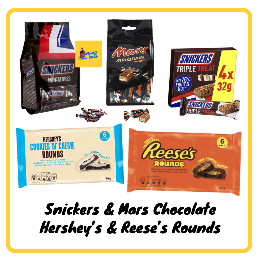 Jual Bounty Minis Twix Mars Snickers Minis Milkyway Chocolate ...