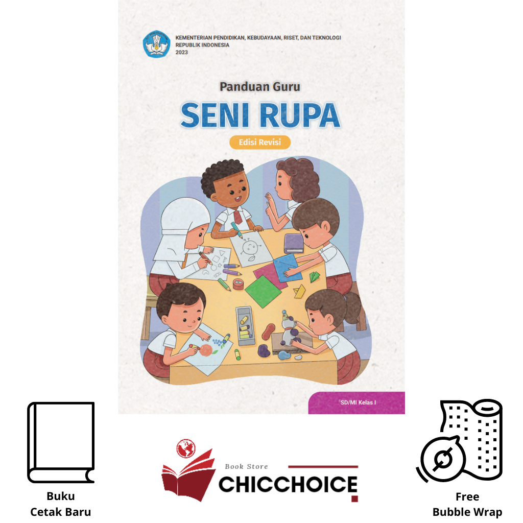 Jual Buku Seni Rupa Kelas 1 SD Kurikulum Merdeka ( Buku Paket Sekolah ...