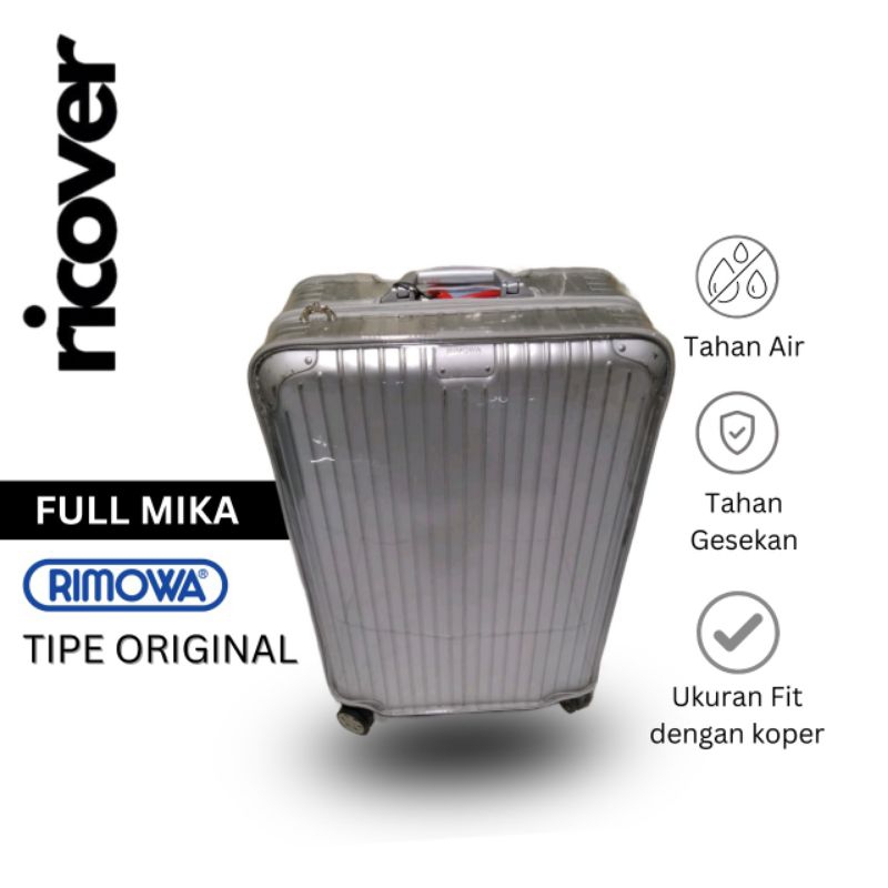 Jual Sarung Koper Rimowa Full Mika Pelindung Koper Cover Koper Untuk ...