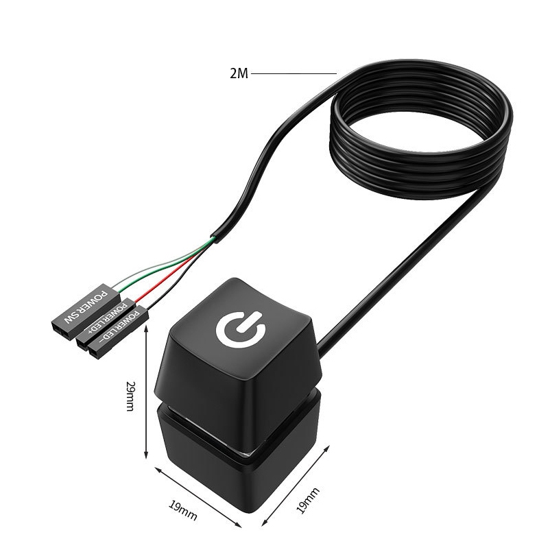 Jual Kabel Front Panel Switch Tombol Power Reset Button Pc Cpu Komputer ...