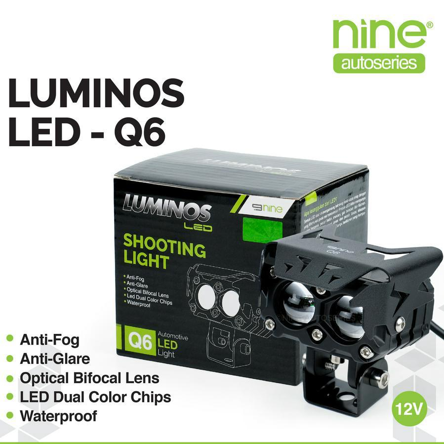 Jual Lampu Sorot Tembak Led Mata Shooting Light Luminosled Q Nine