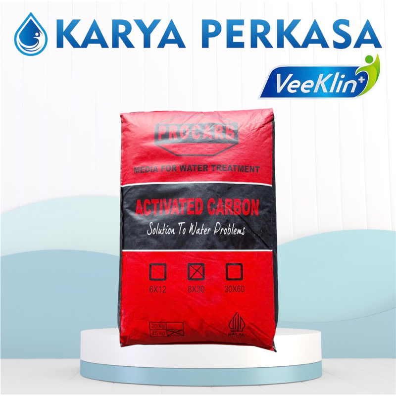 Jual Karbon Aktif Procarb Media Filter Air Water Treatment Kg Shopee Indonesia