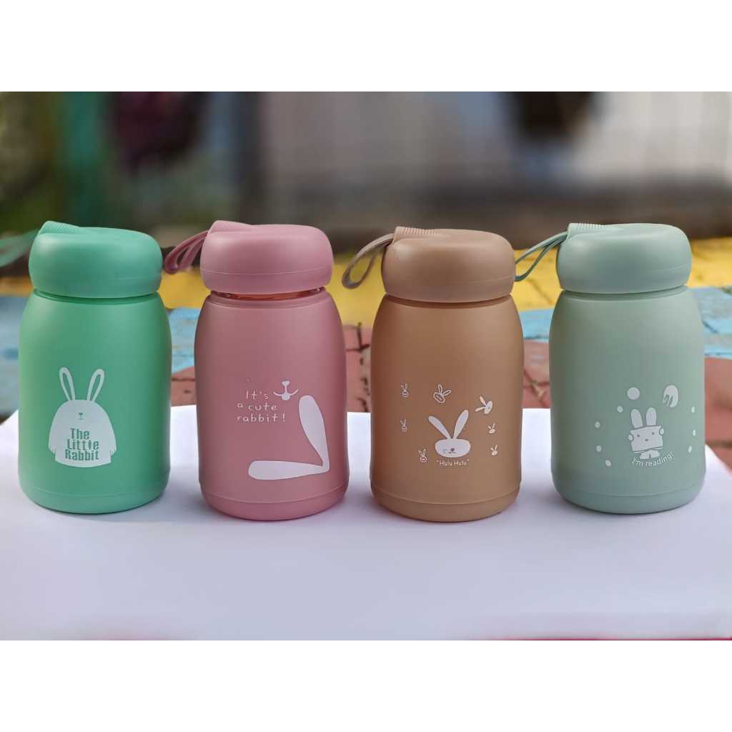 Jual SOUVENIR BOTOL KACA RABBIT ISI 10 DENGAN KEMAS BOX HADIAH ULANG ...