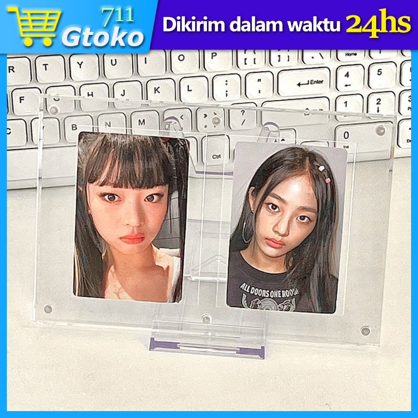 Jual Bingkai Foto Frame Acrylic Magnet Akrilik Stand Display Photocard