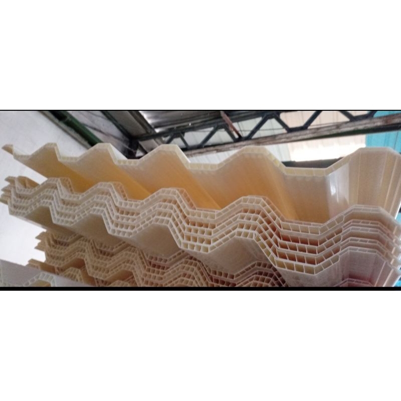 Jual Atap UPVC Dr Shield double layer translucent OD 760/m/DR Shield ...