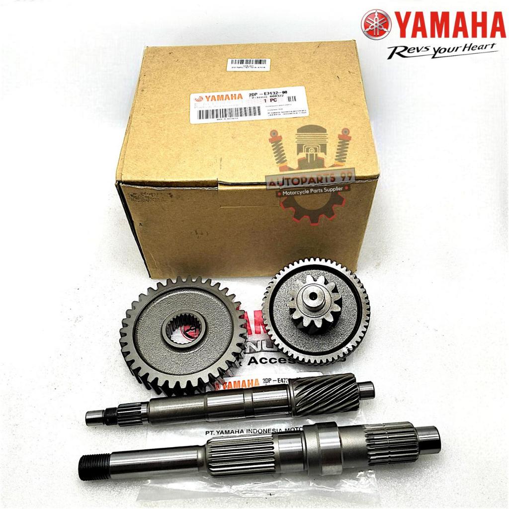 Jual Gigi Rasio Set Yamaha NMAX Old Lama Original Gir Rasio Set 2DP ...