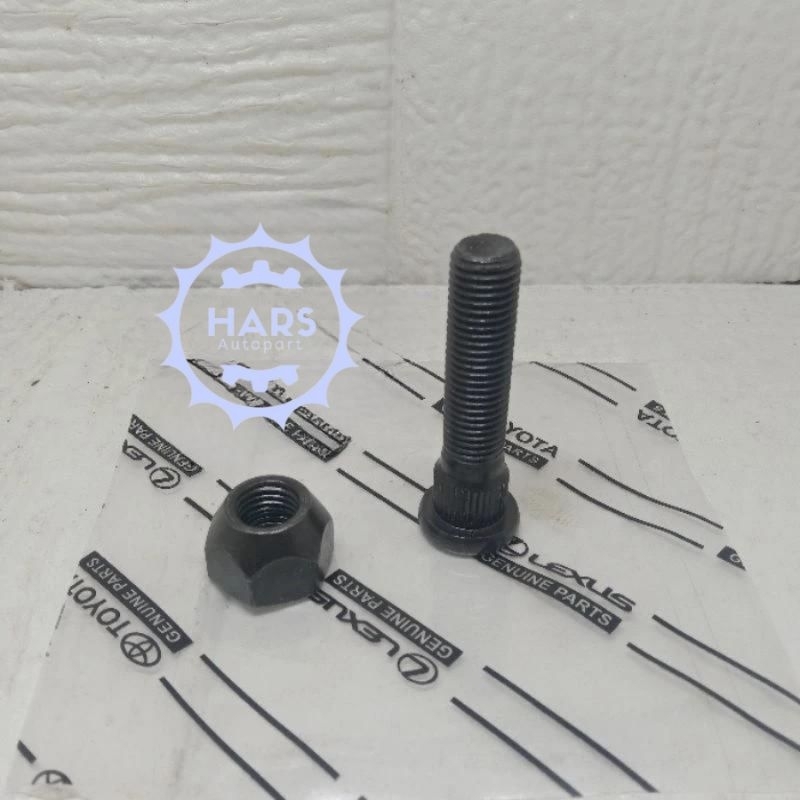 Jual BAUT RODA HUB BOLT LONG PANJANG TOYOTA INNOVA AVANZA KIJANG 5K ...