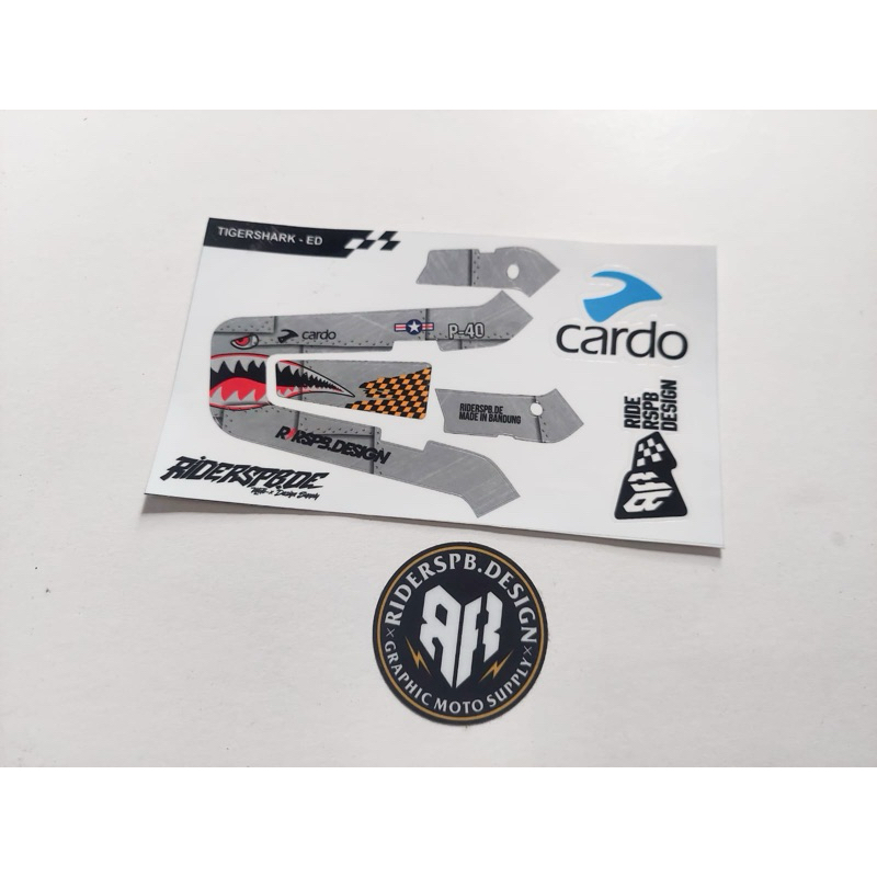 Jual TIGERSHARK ED - STICKER DECAL SKINCOVER GARSKIN INTERCOM PACKTALK ...