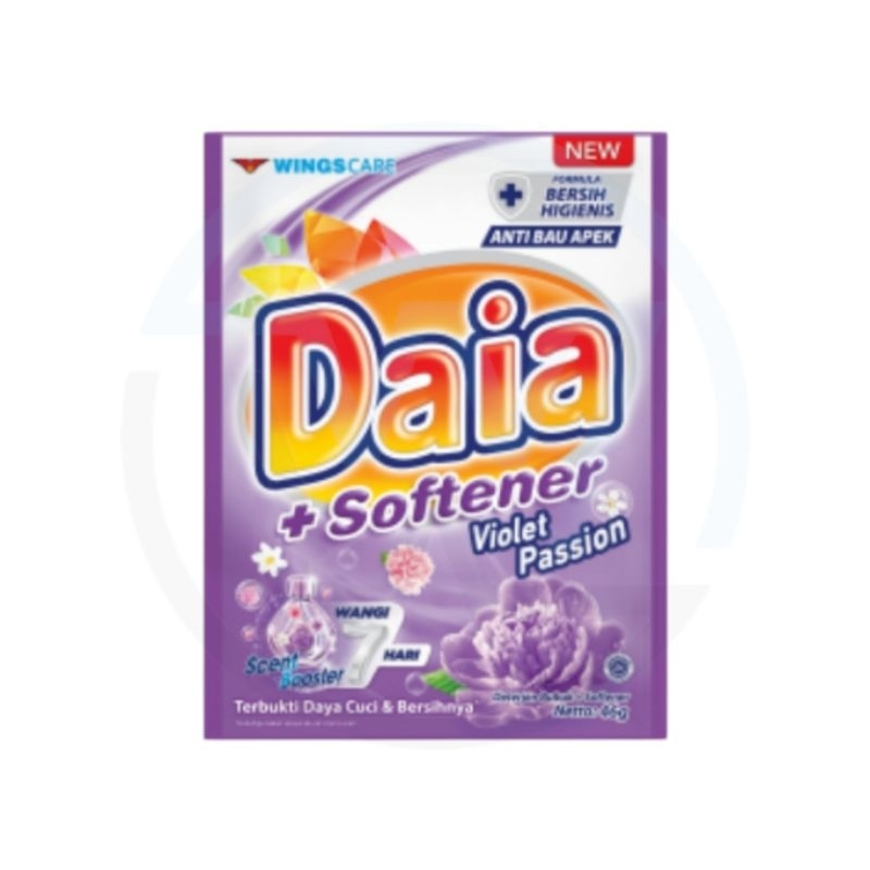 Jual DAIA Detergent Powder 47 gr x 6pcs - Detergen Bubuk Daia Kemasan ...