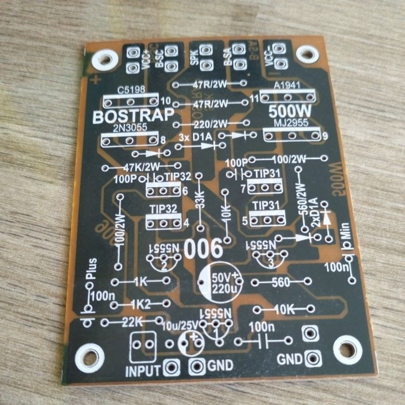 Jual PCB power micro bostrap 500w mono | Shopee Indonesia