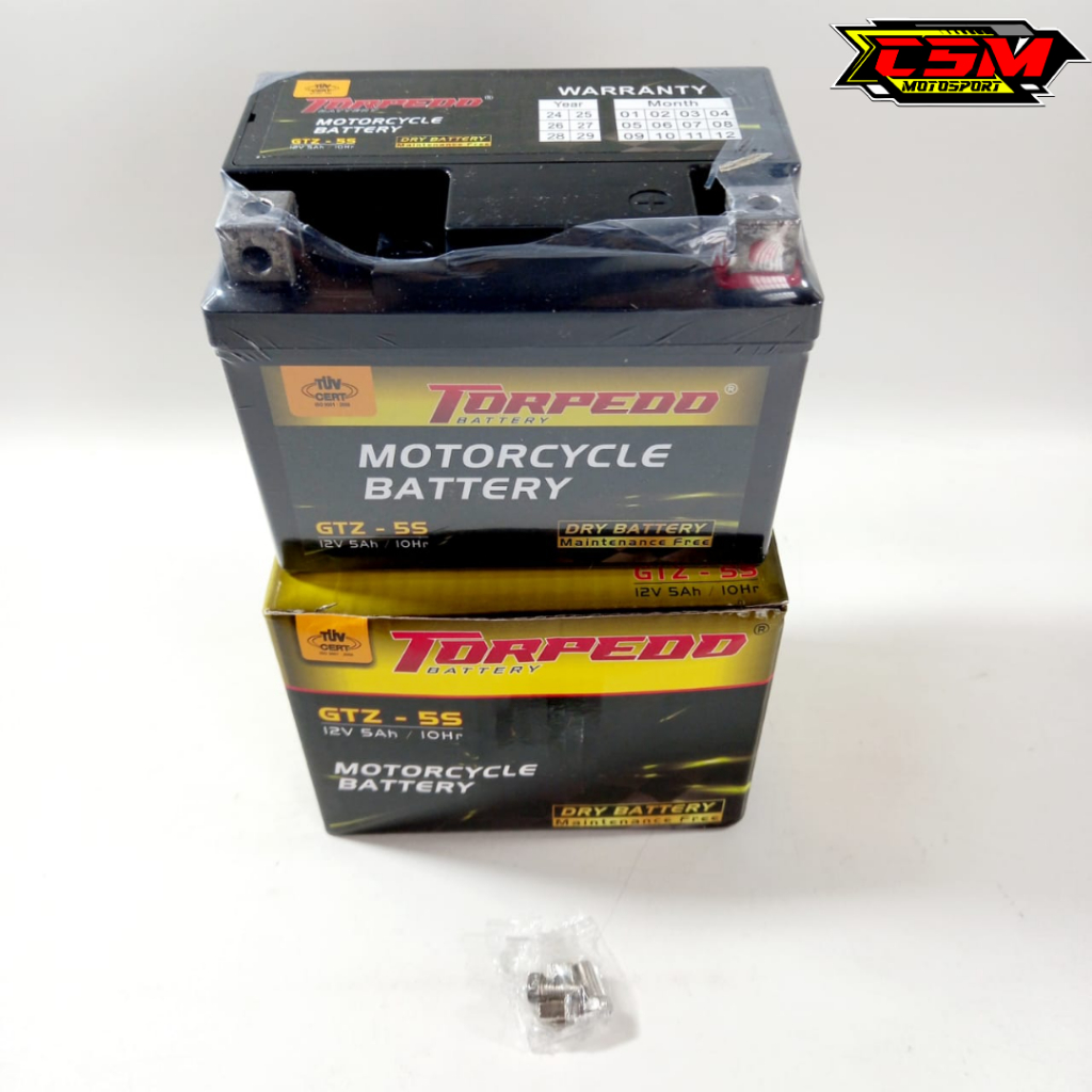 Jual AKI TORPEDO RACE-IT GTZ-5S FULL KERING ACCU GTZ-5S RACEIT KARISMA