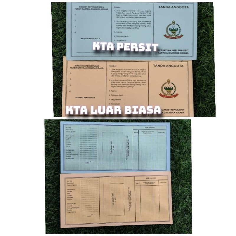 Jual Kertas Kta Persit Shopee Indonesia