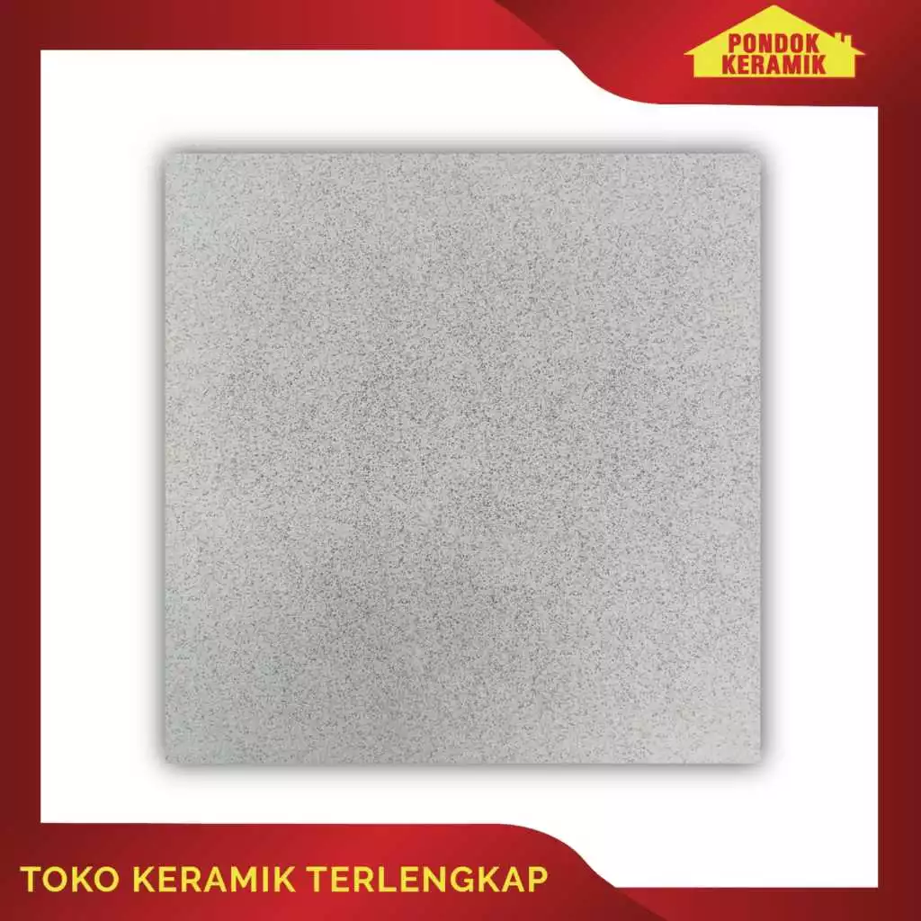 Keramik Lantai Massimo 50x50 Georgia L Grey Abu Glossy