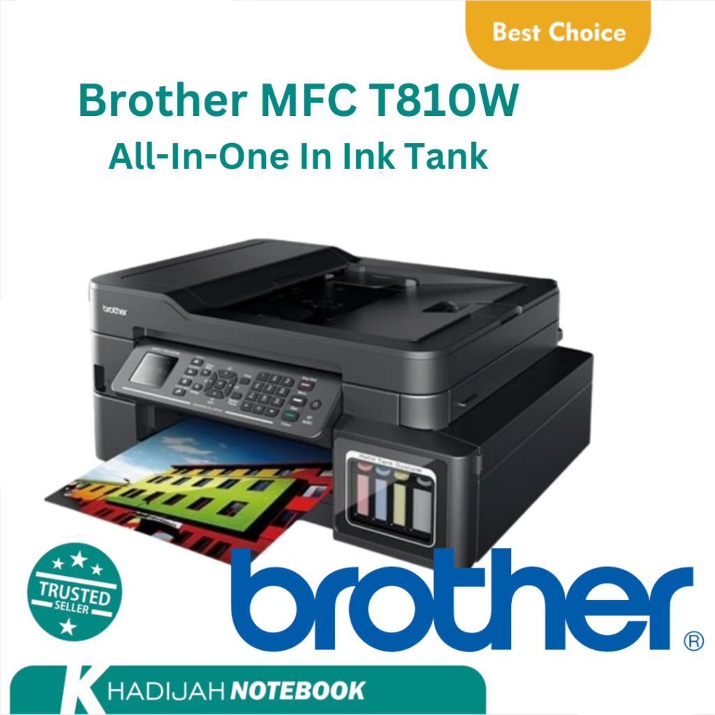 Jual Printer Brother MFC T810W Garansi Resmi All In One In Ink Tank