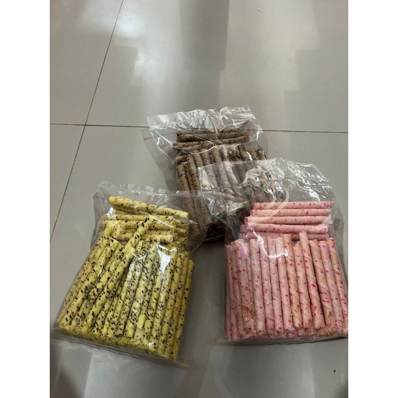 Jual Wafer Roll 3 varian rasa | Shopee Indonesia