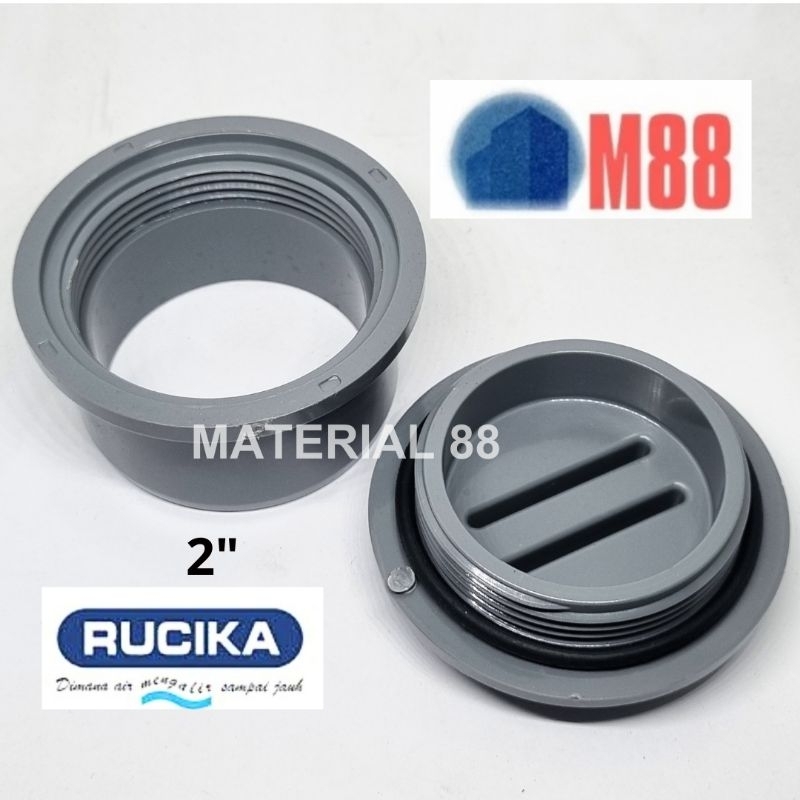 Jual Clean Out 2 inch RUCIKA - CO - Tutup Pipa Got Toilet Kamar Mandi ...