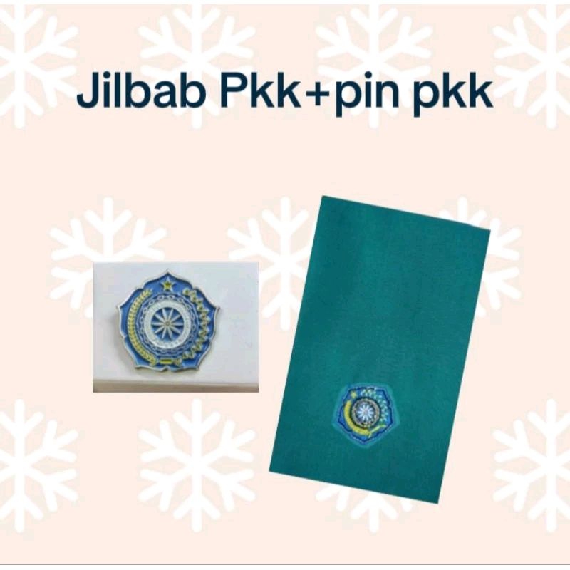 Jual KERUDUNG PKK SEGI EMPAT+ PIN PKK | Shopee Indonesia
