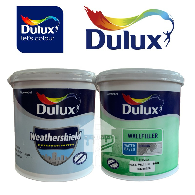 Jual DULUX WALL SEALER PUTTY 3.5KG | DULUX WEATHERSHIELD EXTERIOR PUTTY ...